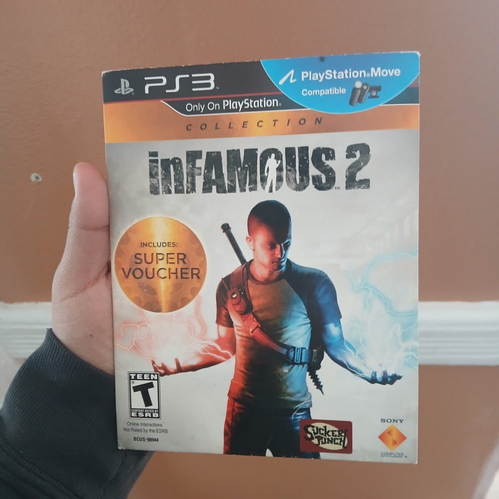 PS3 inFAMOUS 1 and 2
